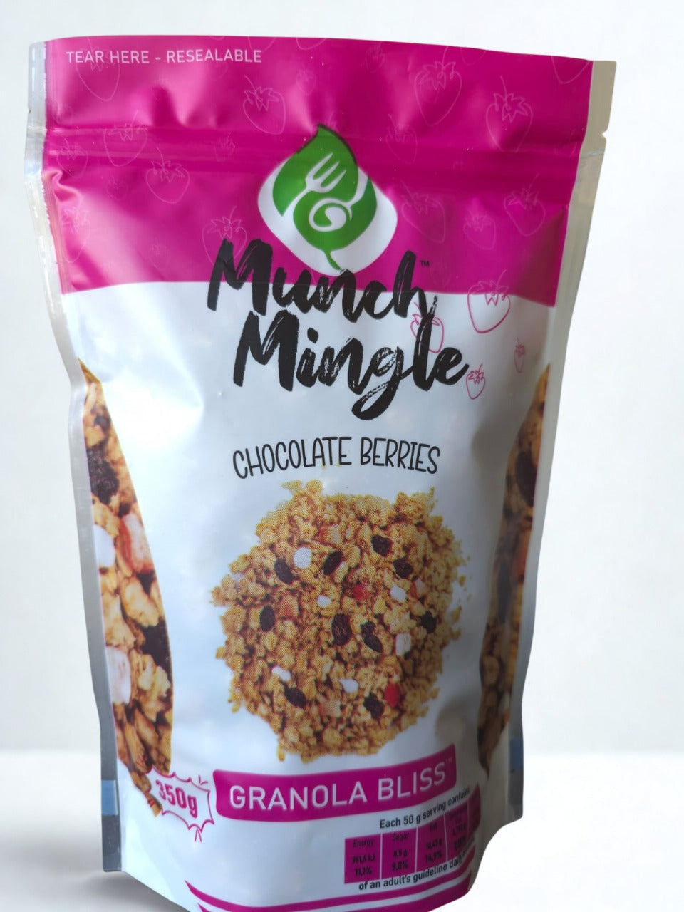 350g Munch Mingle Chocolate berries