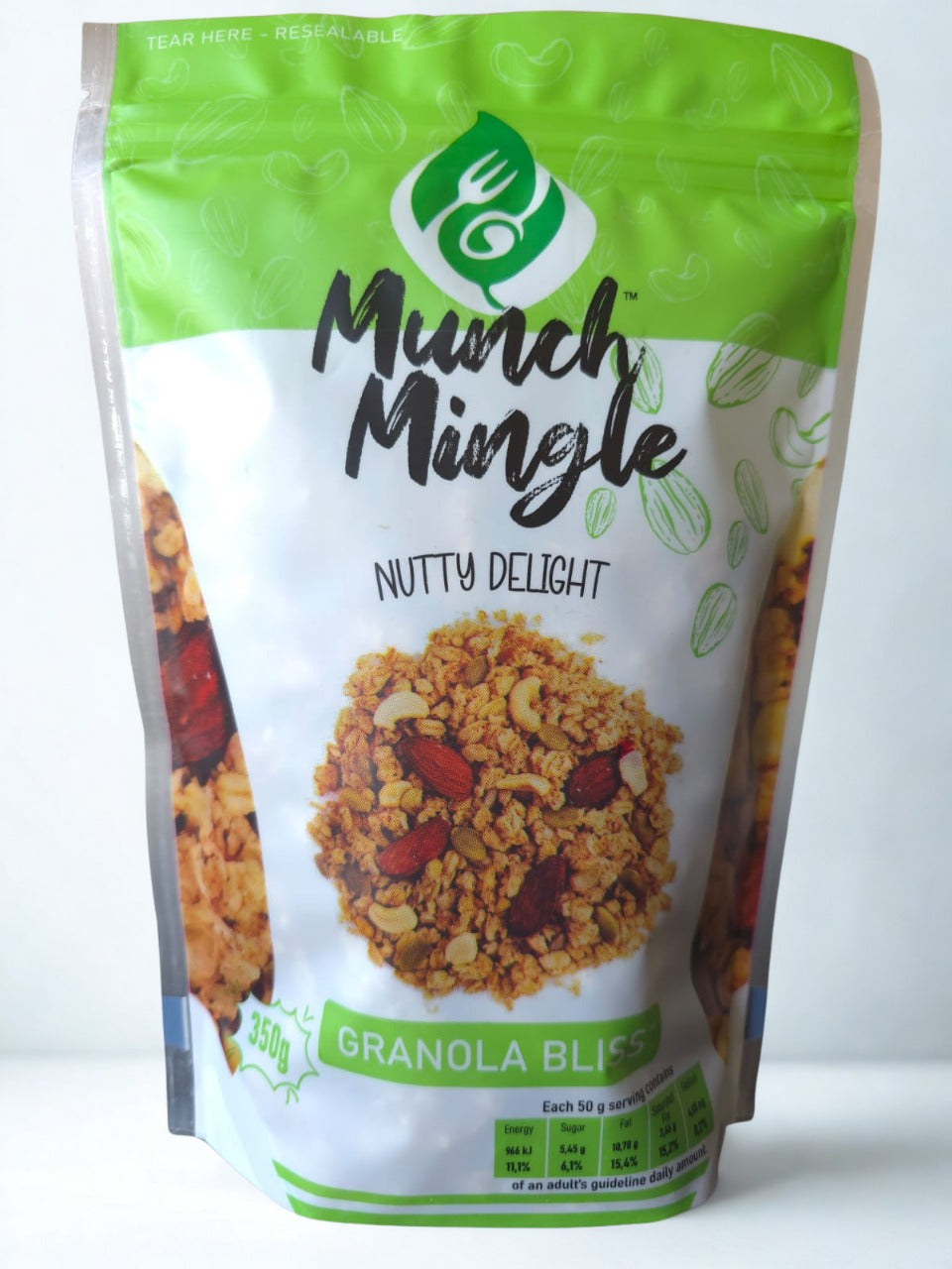 350g Munch Mingle Nutty Delight