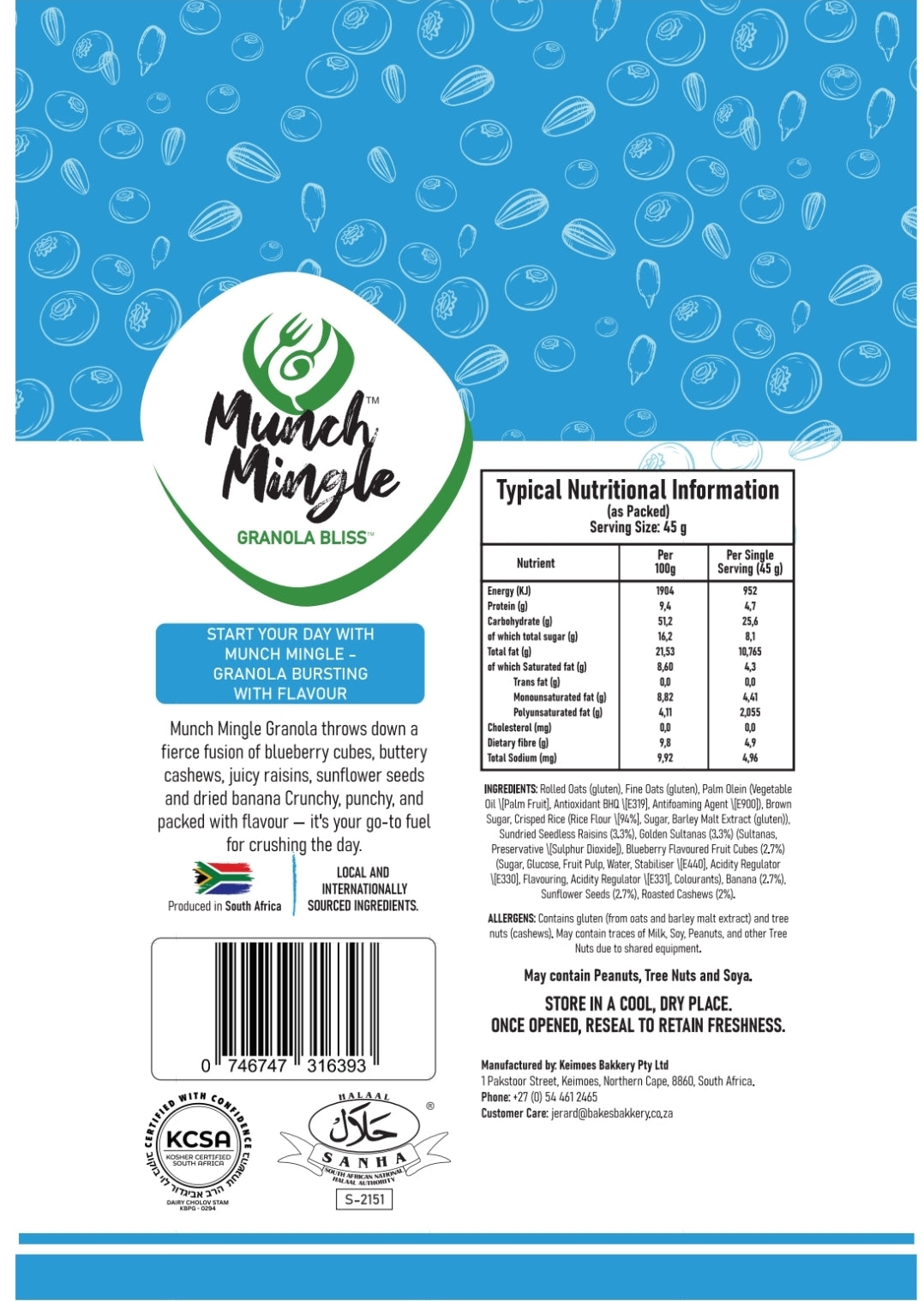 350g Munch Mingle Fruit Frenzy